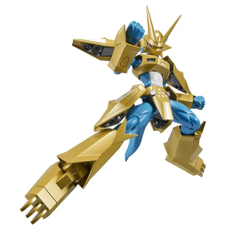 In Stock Original Bandai Rise FRS Digimon Magnamon Assembled Action Figure Anime Collectible Boxed Model Dolls Toy Festival Gift