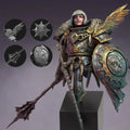 Resin Model figure Bust, 1/12 Valeria, Light Of The Dark Sun, GK, Fantasy Theme, Unassembled and unpainted kit