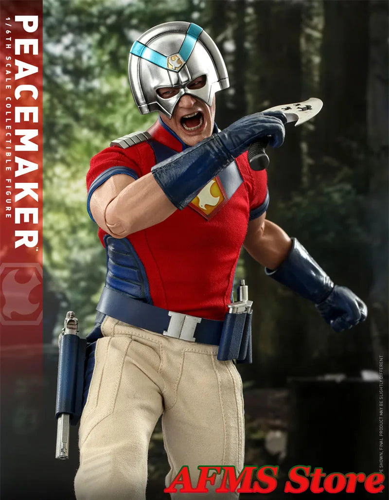 Original Hot Toys 1/6 TMS071 Scale Collectilbe Figure Peace Maker Anime Villain Doll Full Set 12inch Men Soldier Action Figure