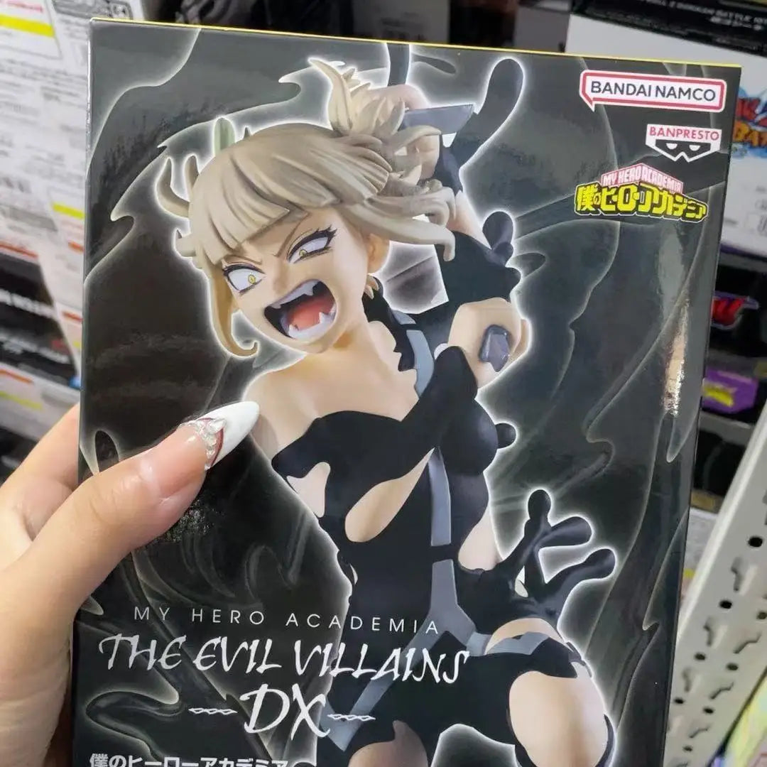 In Stock Bandai Banpresto Original Anime Figure MY HERO ACADEMIA HIMIKO TOGA,Mirko Action Figures Statue Model Collectibles