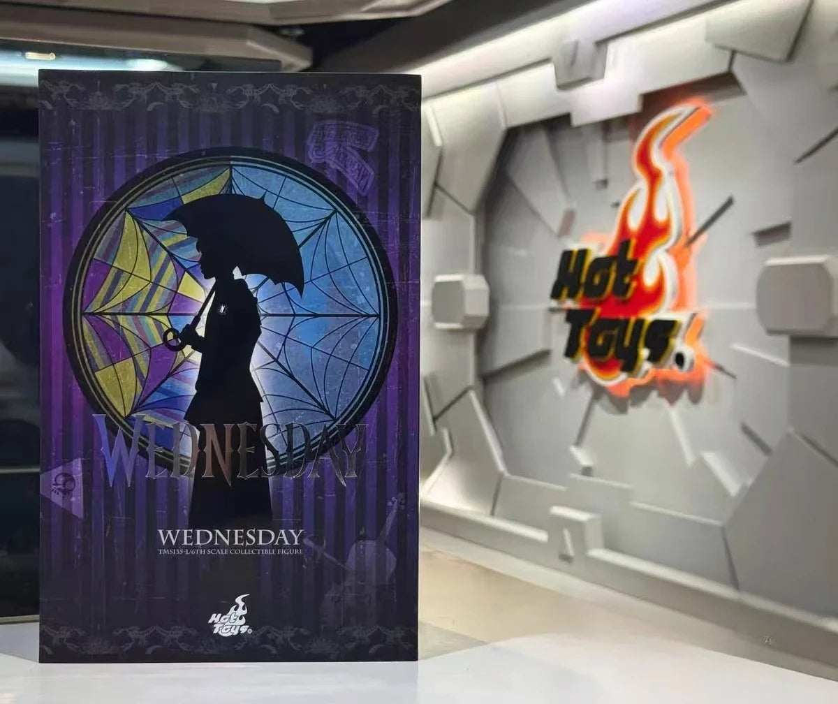 [In Stock] HOTTOYS HT 1/6 Wednesday TMS135 Naraku Gakuin Style Action Figure Soldier Set Figure Collectible Toy
