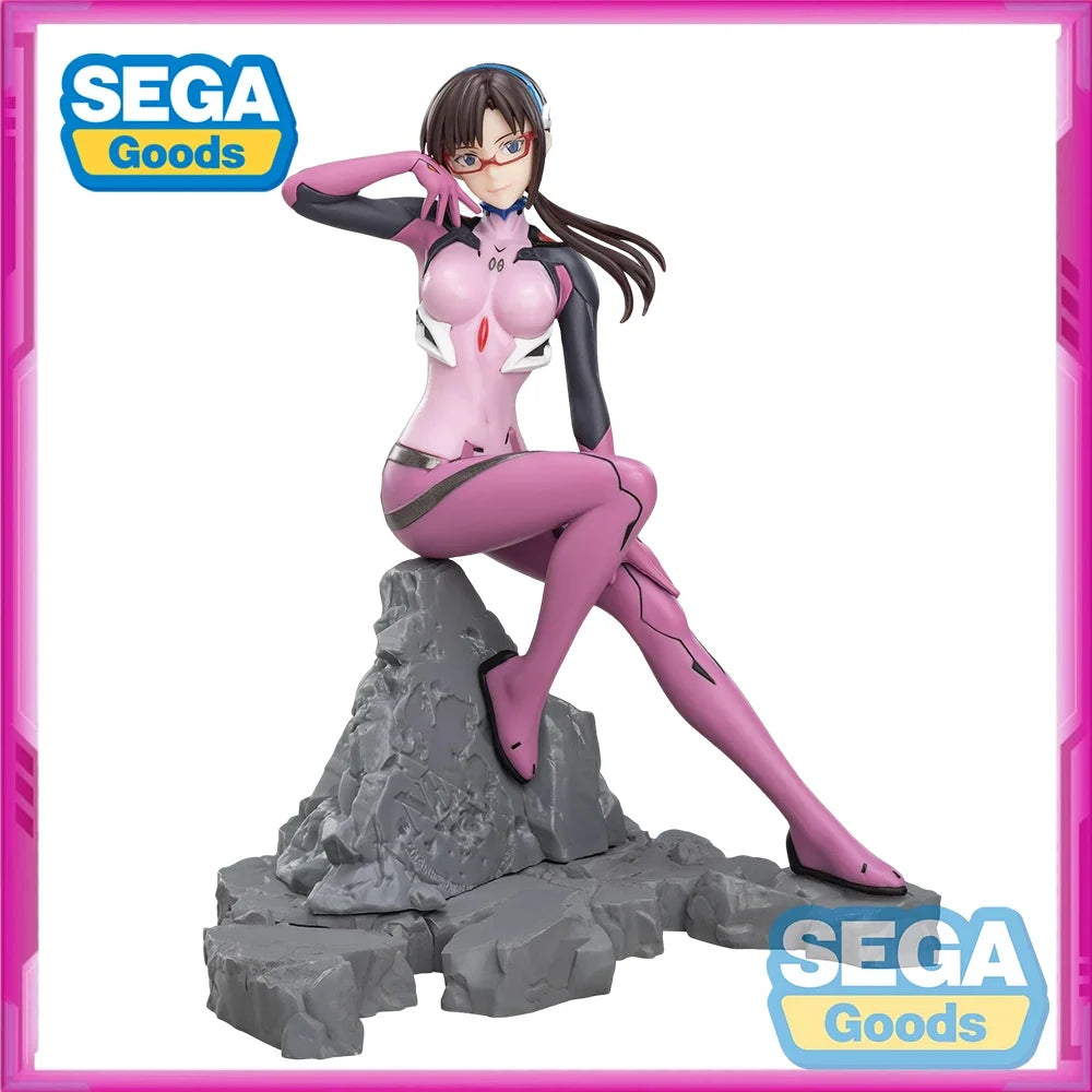 In Stock Original SEGA Luminasta Rebuild of Evangelion Mari Makinami Illustrious PVC Anime Figures Action Figure Model Toys