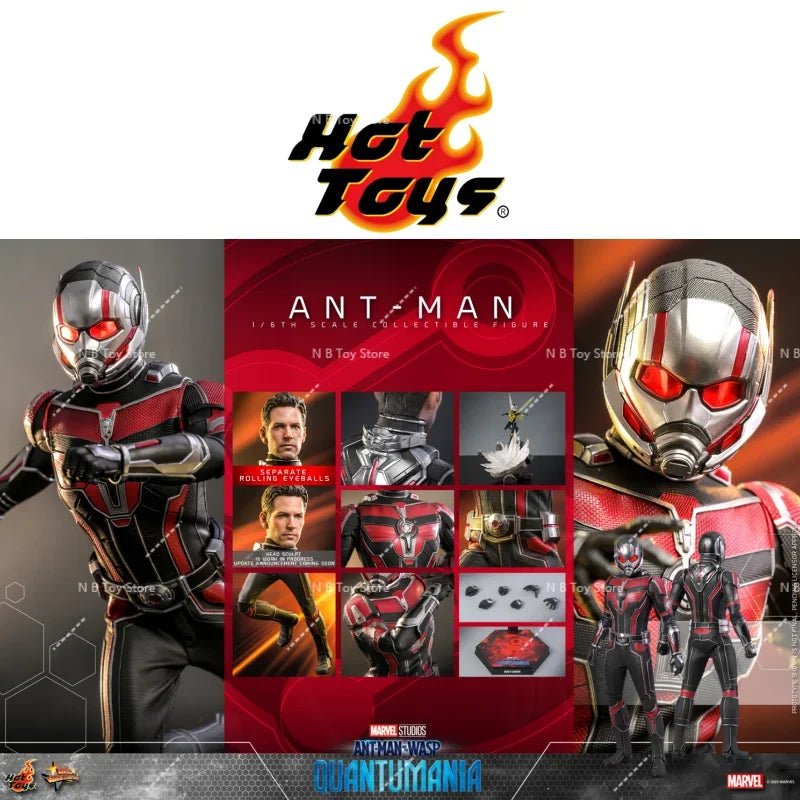 In Stock HT Hottoys MMS308 MMS497 MMS362 MMS690 Quantum Frenzy Ant Man 1.0 2.0 3.0 4.0 1/6 Action Figure Model Toys