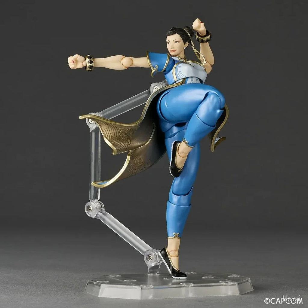 【MT】KAIYODO Revoltech AMAZING YAMAGUCHI Street Fighter 6 Chun Li Action Figure Model Toy Gift Collection