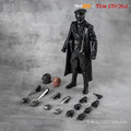 Tem Studio x Skull Toyz The Blood Major 1/12 Scale Collectible Action Figure 6-inch Poseable Model Cloth Outfit Desk Decor