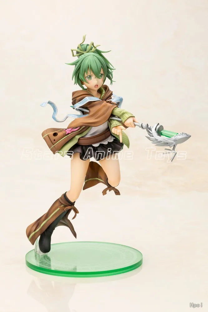 Original Kotobukiya Yu-Gi-Oh Duel Monsters Wynn The Wind Charmer 1/7 Animation Figure Collection Ornaments Model