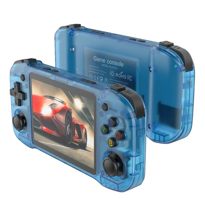 FUNKIDDY R46H  Handheld Video Game Console Retro Game Open-Source ARKOS 2.0 4.2 Inch IPS Screen 128G 20000+ Gaming Kids gifts