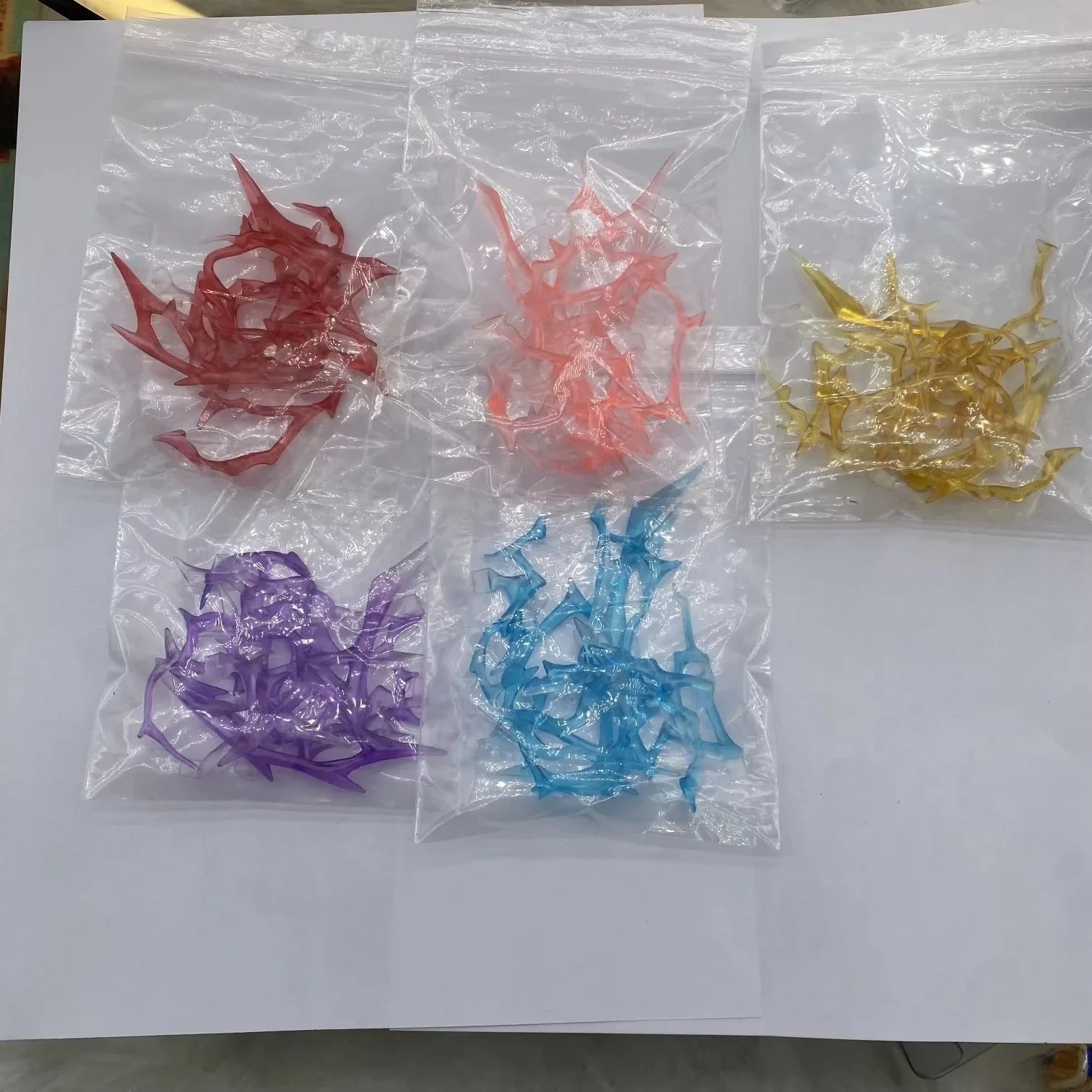 In Stock Dragon Ball Action Figure Lightning Effect Parts Accessories SHF Universal Anime Character Figure Effect Parts Gift Toy