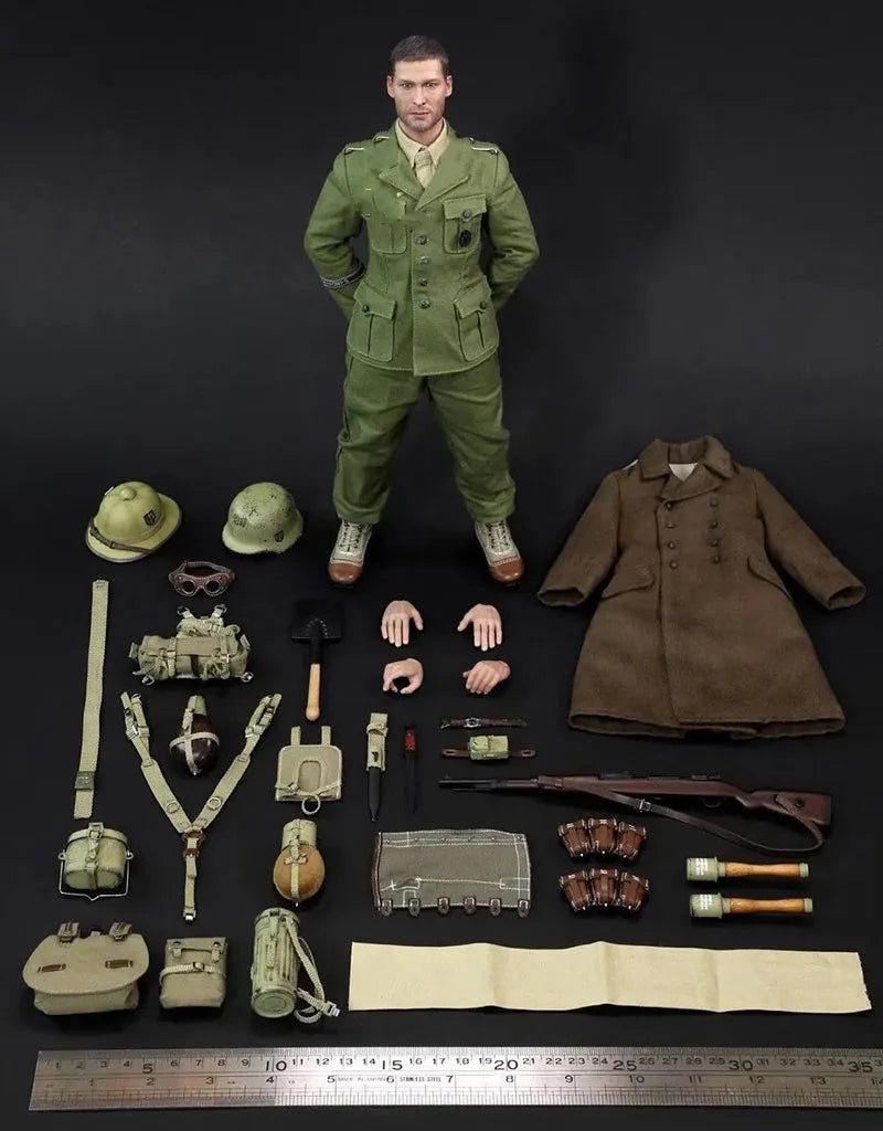 Did D80152 1/6 North African Army Infantry Military War Series Wwii Series Military Battle Version 12Inch Action Figure Model
