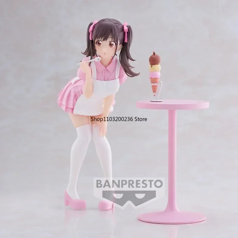 Bandai Anime THE IDOLM@STER SHINY COLORS CHIYOKO SONODA Ice Cream Action Figure Collectibles Model Desktop Ornaments