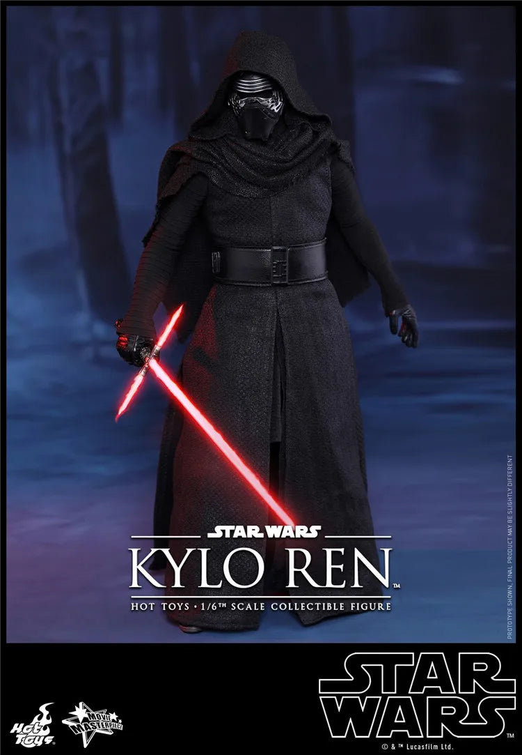 【In Stock】HOTTOYS HT 1/6 MMS320 Star Wars 7 Force Awakening Kyloren 1.0 Mobile Soldier Set Figure Doll Toy Collection