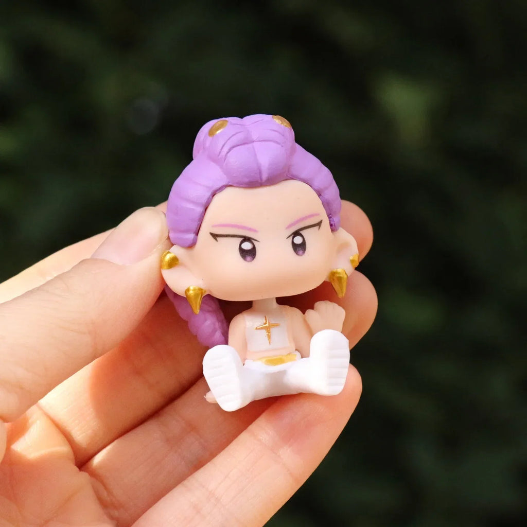 10pcs/Set Kpop Demon Hunters Figure Toy Cartoon Rumi/Mira/Zoey Action Figure PVC Desktop Decoration Model Doll Toy Christma Gift