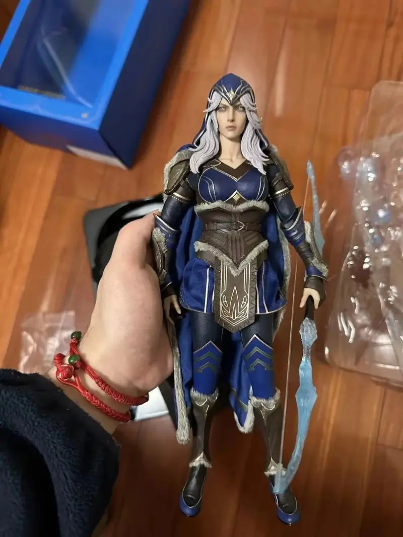 In Stock Hottoys Ht 1/6 Vgm60 League Of Legends Ice Shooter Ash Ashe 12inch Full Set Action Figure Model Toys For Collector