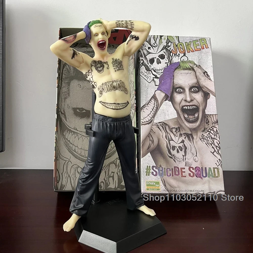 Crazy Toys Harley Quinn Joker Figure 1/6 Scale Team Of Prototyping Figure Movie Role Real Clothes Model Halloween Birthday Gifts