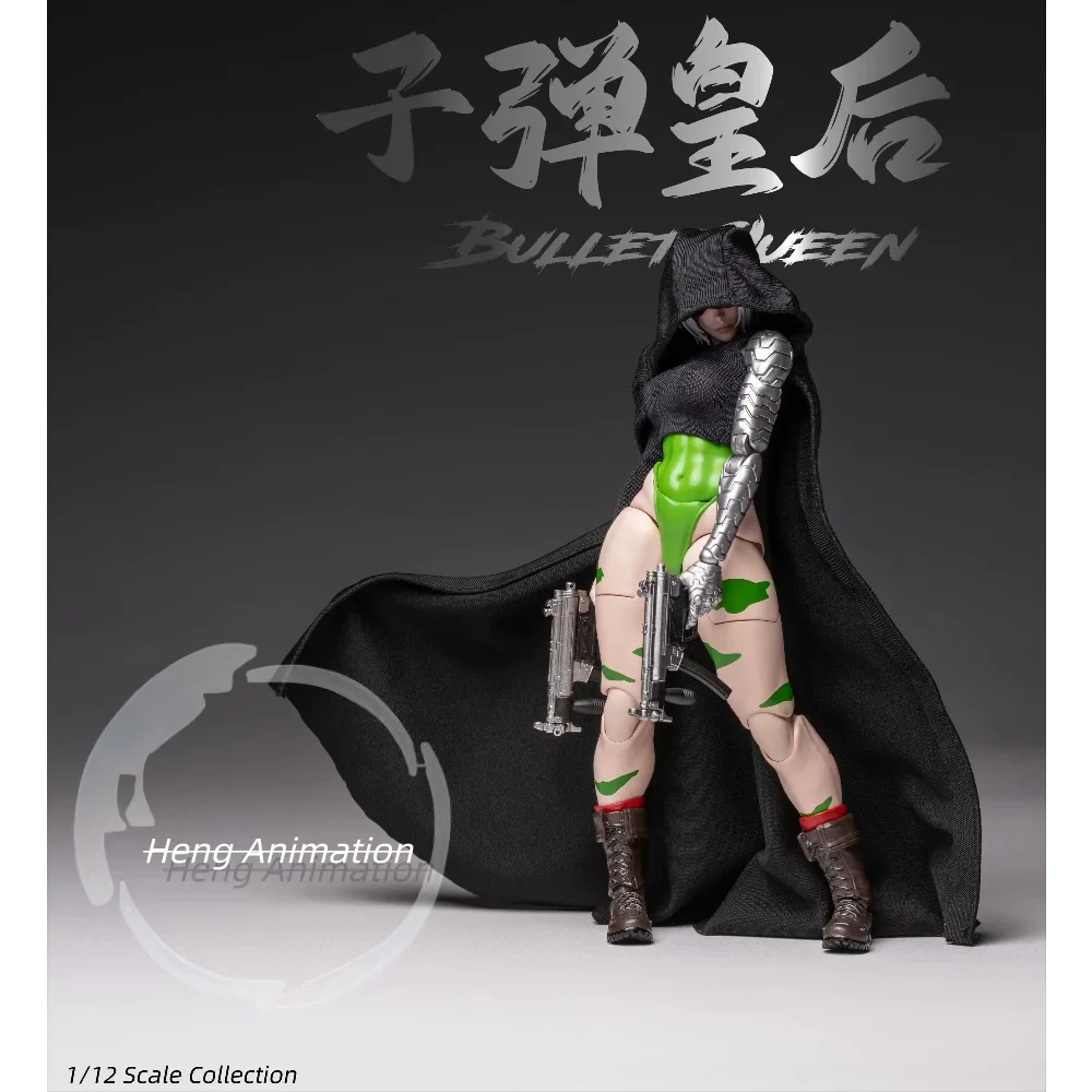 Pre-sale 1/12 Bullet Queen, Movable Eyes, Cloth Clothing, Action Figure, Figurine, Ornament, Collection, Q4 2026