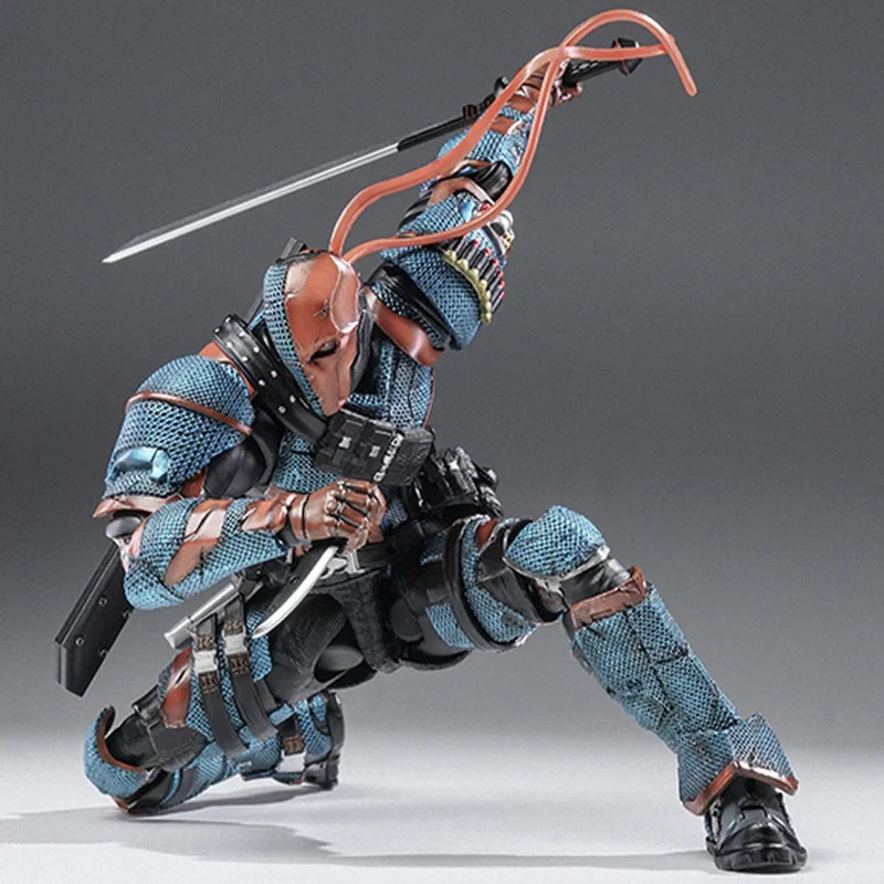 New Original Lpzz Toy Deathstroke Arkham Knight Finished Module 1/12 Scale Dc002 PVC GK Deathstroke Action Anime Figure Gift Toy