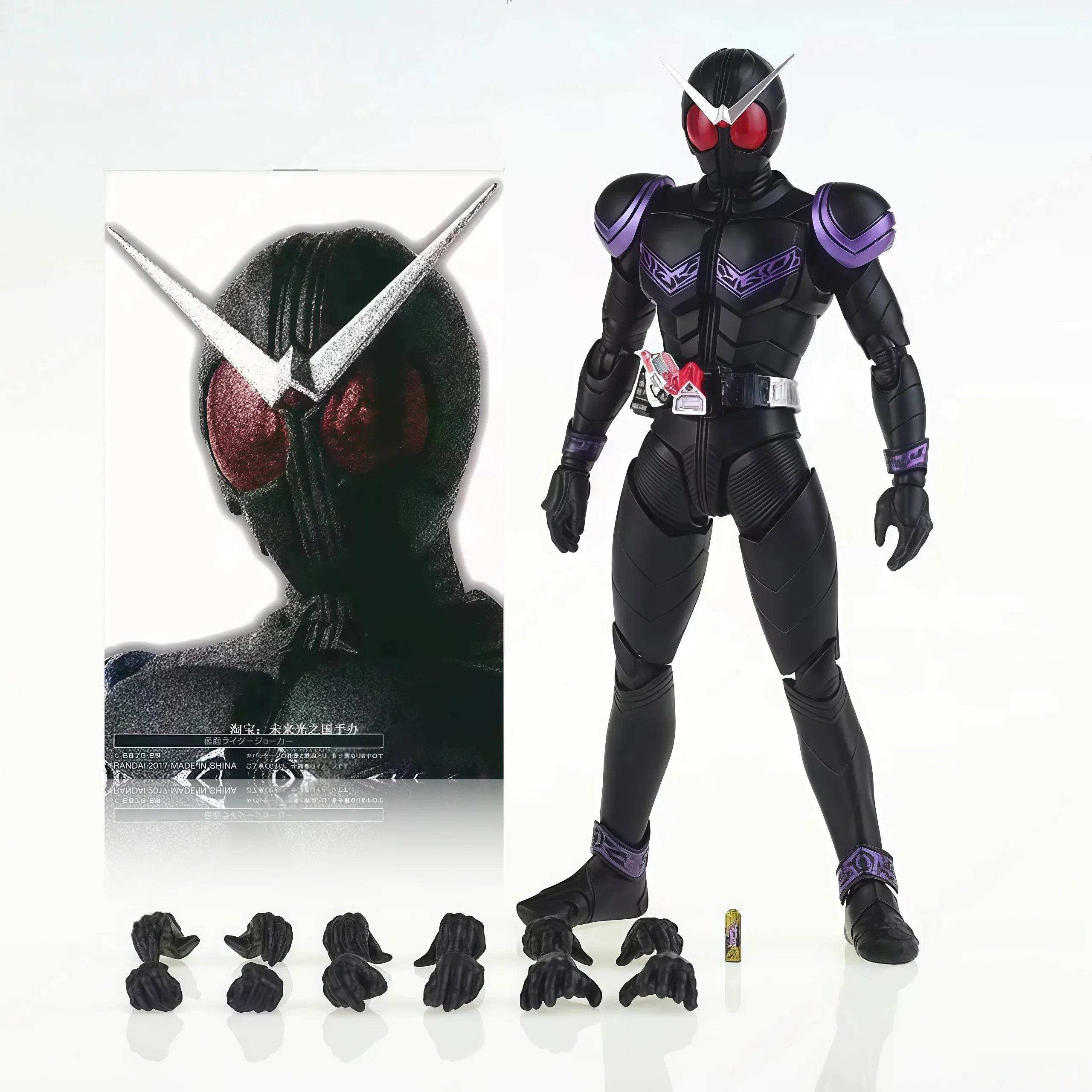 New Bandai Shf Kamen Rider Kabuto Basic Form 10th Anniversary Commemorative Bone Carving Action Figure Boy's Birthday Toy Gift