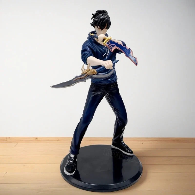 In Stock Solo Leveling (Anime Version) Figure Sung Jinwoo Action Figure 21cm PVC Collect Model Figure Display Anime Merchandise