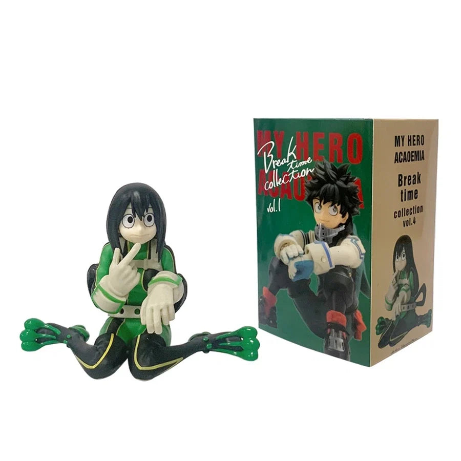 18cm Boku no Hero Academia Anime Figure Uraraka Ochaco Action Figure Midoriya Izuku/Bakugo Katsuki Figurine Collection Model Toy