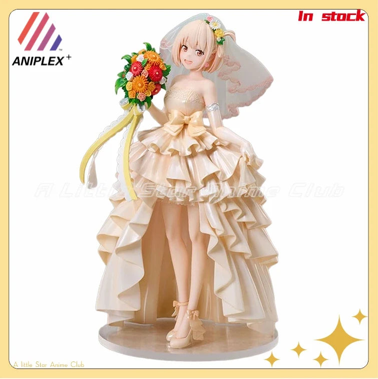 in Stock Original ANIPLEX Lycoris Recoil Nishikigi Chisato 1/7 Scale Dolls Animation Figures Models Collection