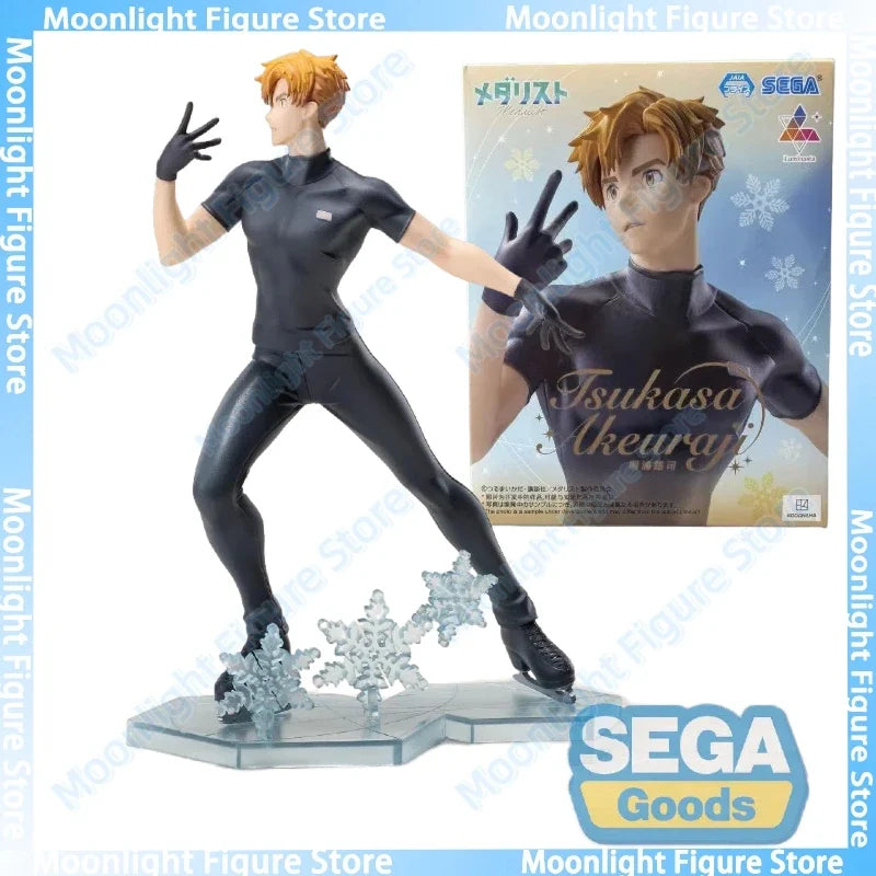 In Stock SEGA Luminasta Akeuraji Tsukasa Desktop Cute Doll Anime Action Figure Toy Gift Model Collection
