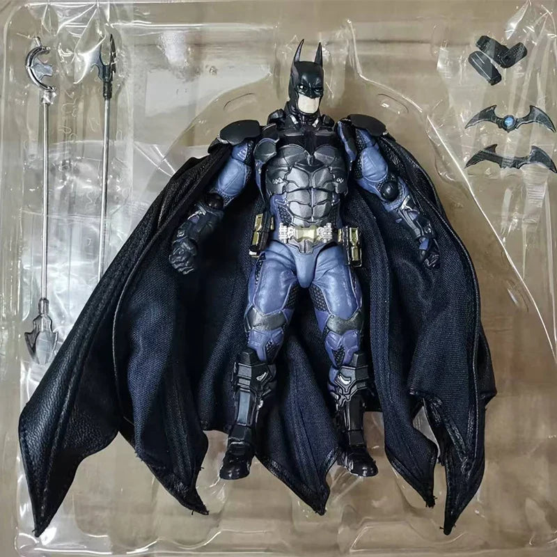 New Hot Revoltech Batman Arkham Knight Ver. Gk Figure Amazing Yamaguchi Action Figure Toy Figurine Collectible Model Gift