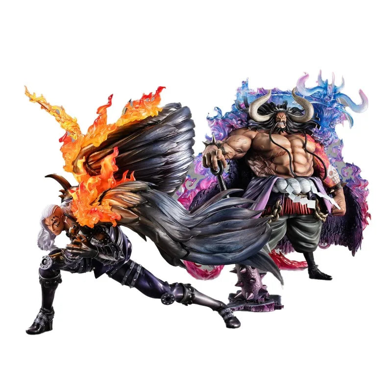Spot Sale Auf Lager Original MegaHouse Portrait.Of.Pirates Maximum King Kaido Anime Porträt Modell Spielzeug Sammlung Geschenk auf Lager