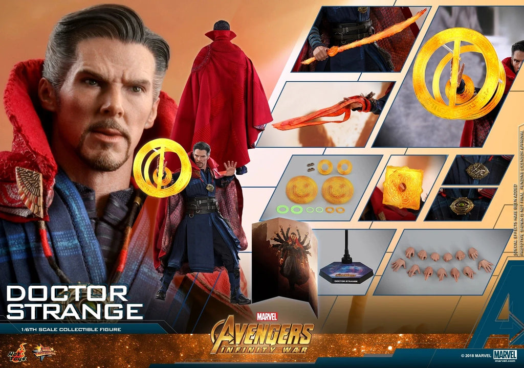 【MT】Hot Toys MMS484 Marvel "Avengers 3: Infinity War" Doctor Strange 1:6 Scale Collectible Doll Genuine Movable Model Toy