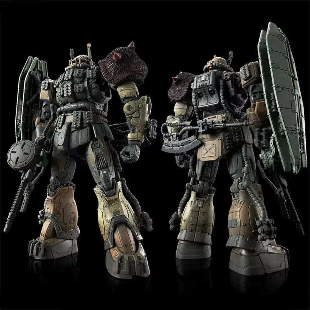 Bandai In Stock HG 1/144 Original box ZAKU2 F TYPE CHUBS  KALE+ZAKU2 Aninm full Action Assembly Figure Model Toy Gifts for KIDS