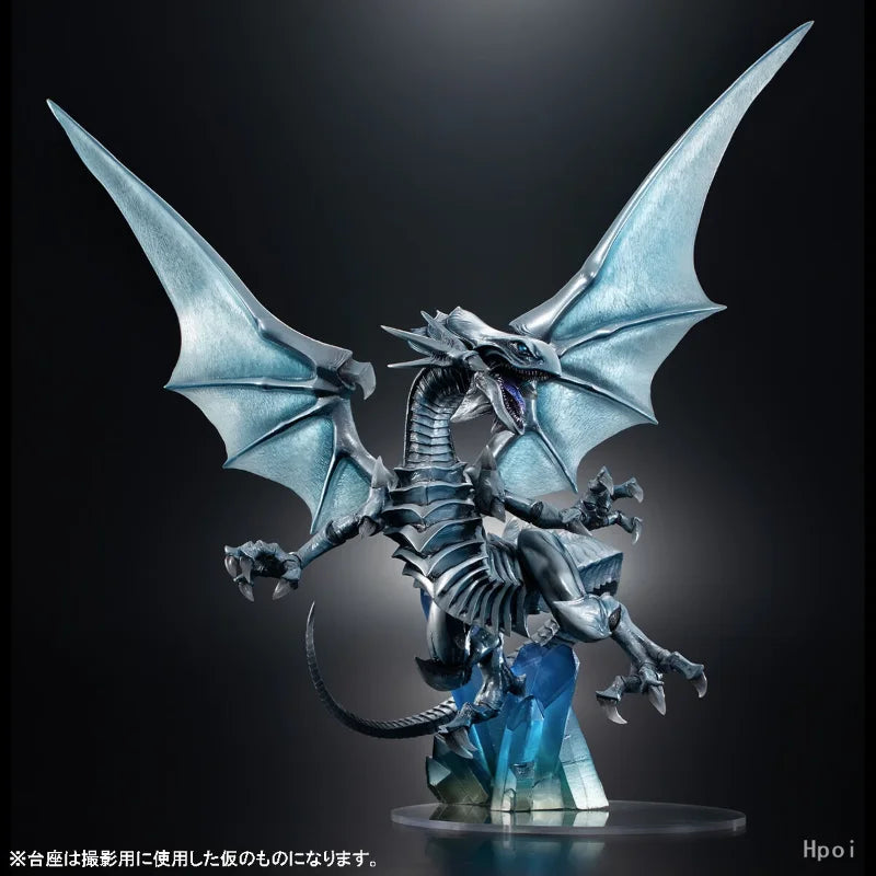 MegaHouse AWM Original:Yu-Gi-Oh! Blue-Eyes White Dragon 28cm PVC Action Figure Anime Figure collectible Model Toys Doll Gift