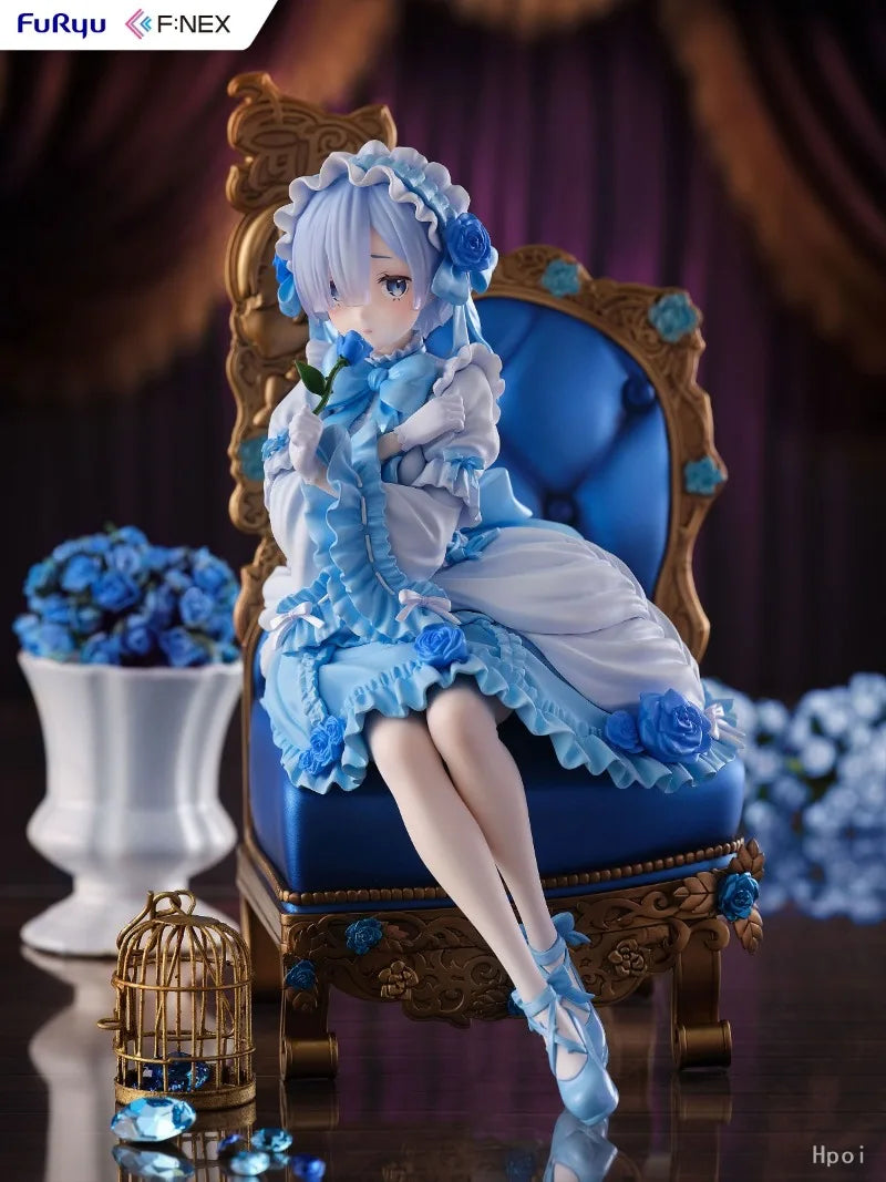 In Stock Original F:NEX Re: ZERO - Starting Life in Another World RAM REM Gothic 2025New Game Figures Anime Model Collection