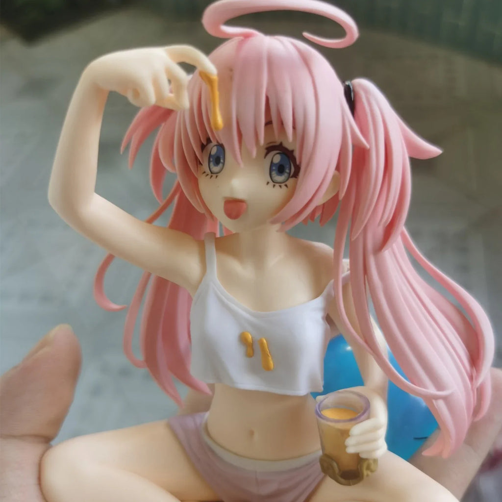 Slime Anime Figure Milim Nava action Figure Milim figurine decoration Toy cute girl Collection Gift 12cm
