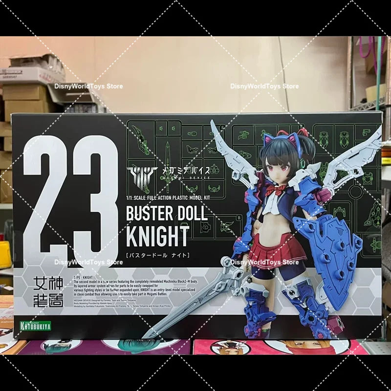100% original Kotobukiya KP683 Megami Device Mecha Girl X02 BUSTER DOLL Knight Genuine In Stock Figure Model Toys