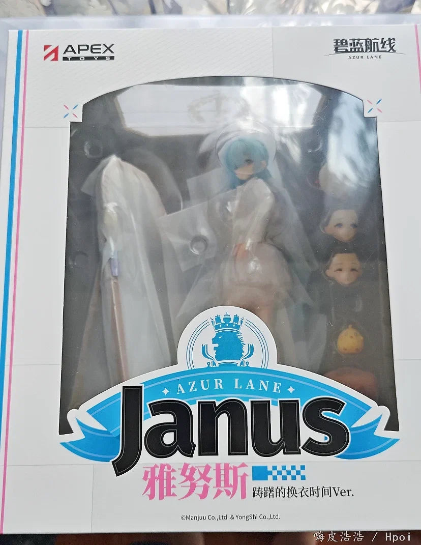 In Stock 1/7 APEX Azur Lane Janus Hesitant Time To Change Clothes Version Anime Figure Desktop Cute Ornament Collection Gifts