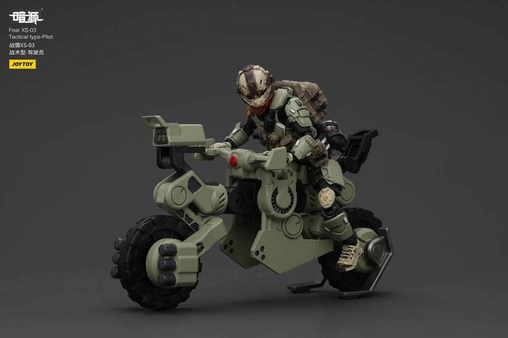 JOYTOY Dark Source 1/25 Scale Fear XS-03 Tactical Type-Pilot XS-02 Assault Type XS-01 Night Raid Type Action Figure Model Toys