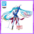 Original BANDAI Banpresto VOCALOID Hatsune Miku PVC Anime Figures Action Figure Model Toy