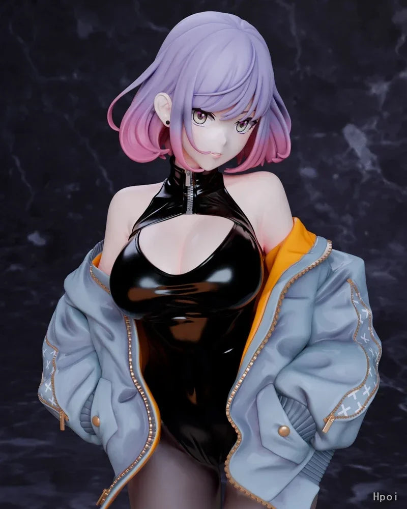 2025 Astrum Sneaker LUNA Figure - High-Slit Siren Pose Anime Figues, Detachable Face Gear & Dorm Decor Bundle