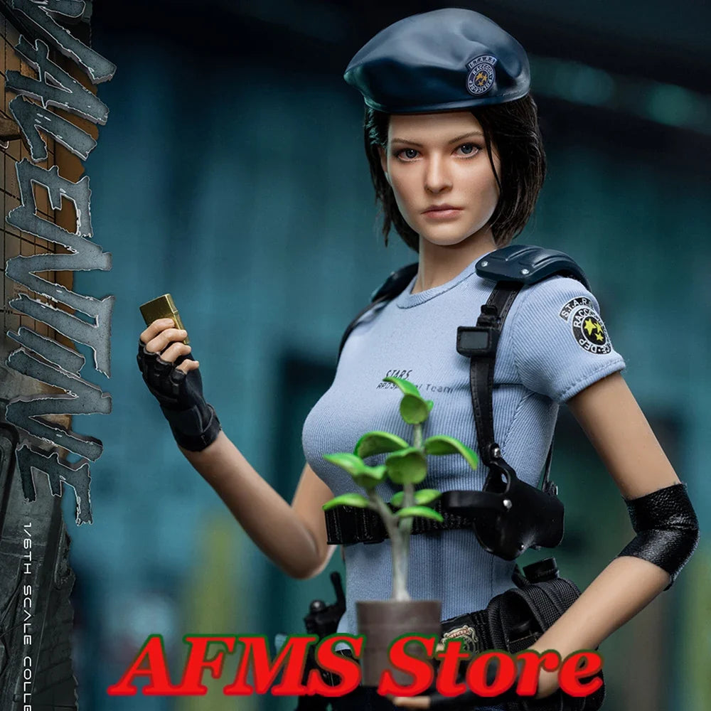 SWTOYS FS069 1/6 Scale Collectible Figure Smart Beautiful Female Police Officer Jill Full Set 12Inch Women Soldier Action Figure