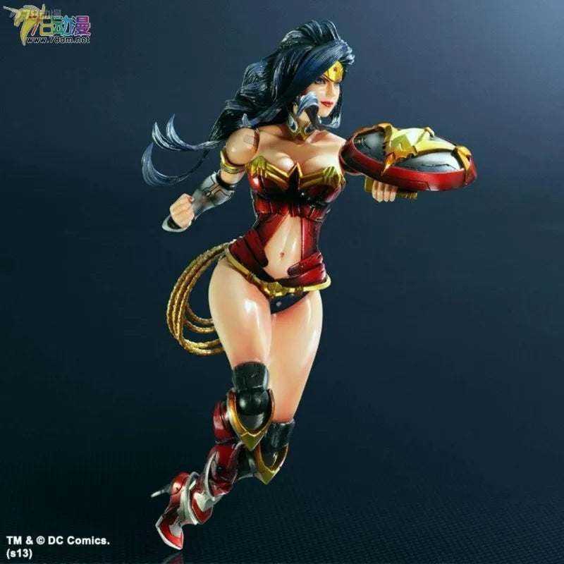 SQEX Original PlayArts Changes Action Figure Series DC Comics Green Lantern Anime Action Figure Model Toys Model Gifts for Boys