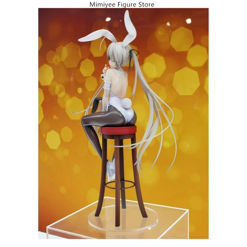 Yosuga no Sora Kasugano Sora Sitting on Chair 16.5cm Anime Figure Statue Desktop Decoration Gift