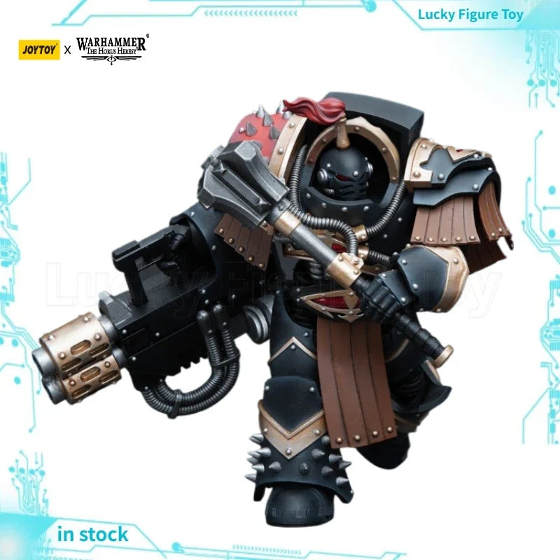 【Original】JOYTOY Warhammer 40K The Horus Heresy Sons of Horus Justaerin Terminator Squad Justaerin with Multi-melta Power Maul