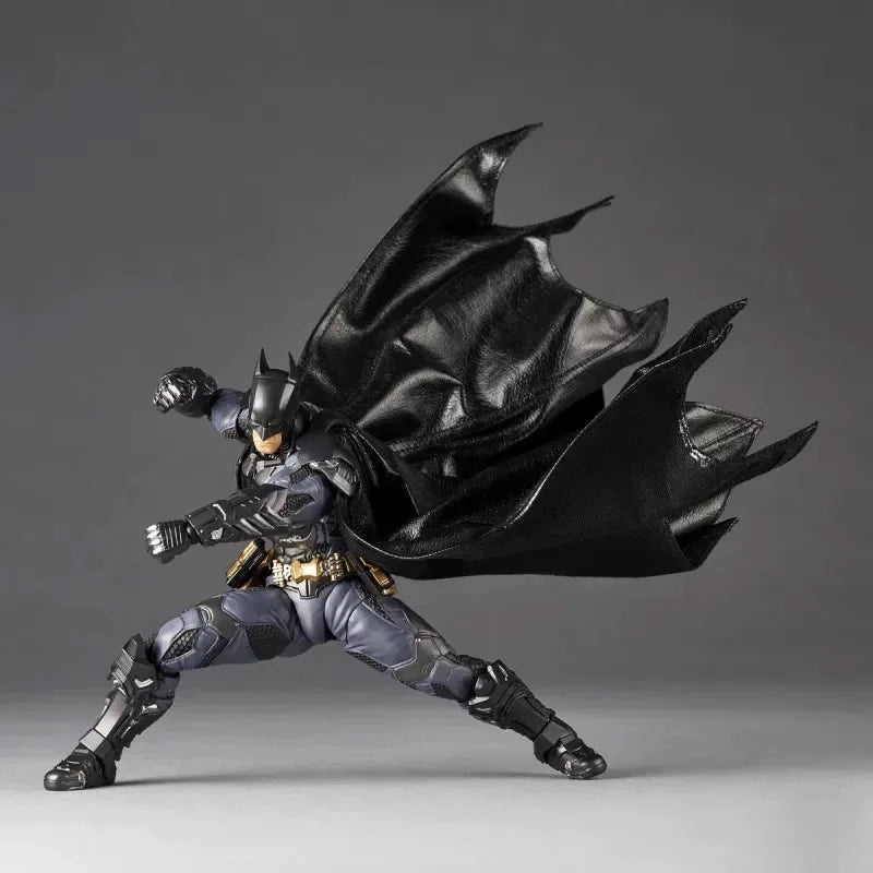 New Hot Revoltech Batman Arkham Knight Ver. Gk Figure Amazing Yamaguchi Action Figure Toy Figurine Collectible Model Gift