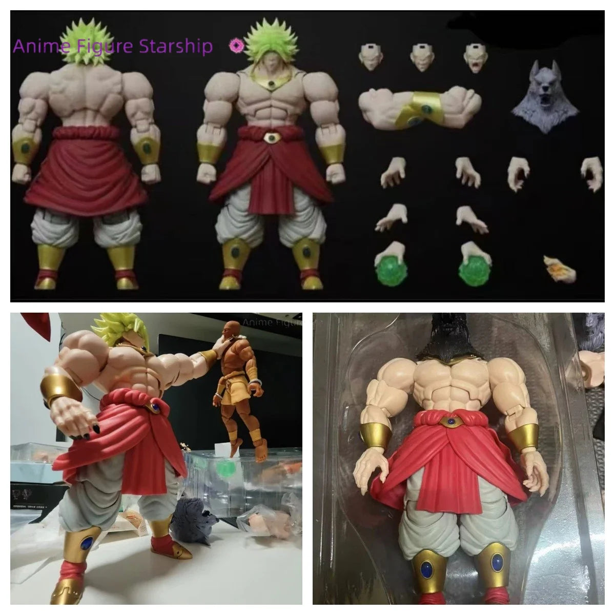 Great Model GM Studio New Beast God Kong Dragon Ball SHF Broli Super Saiyan Nordic God Fenrir B010L B011L B012L Action Toys