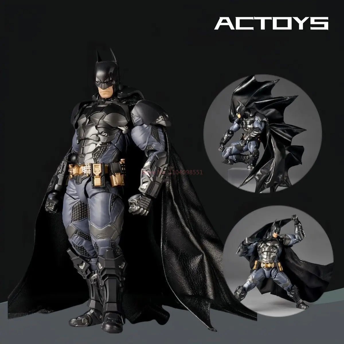 In Stock 2025 Revoltech Batman Arkham Knight Ver. Gk Figure Amazing Yamaguchi Action Figure Toy Figurine Collectible Model Gift