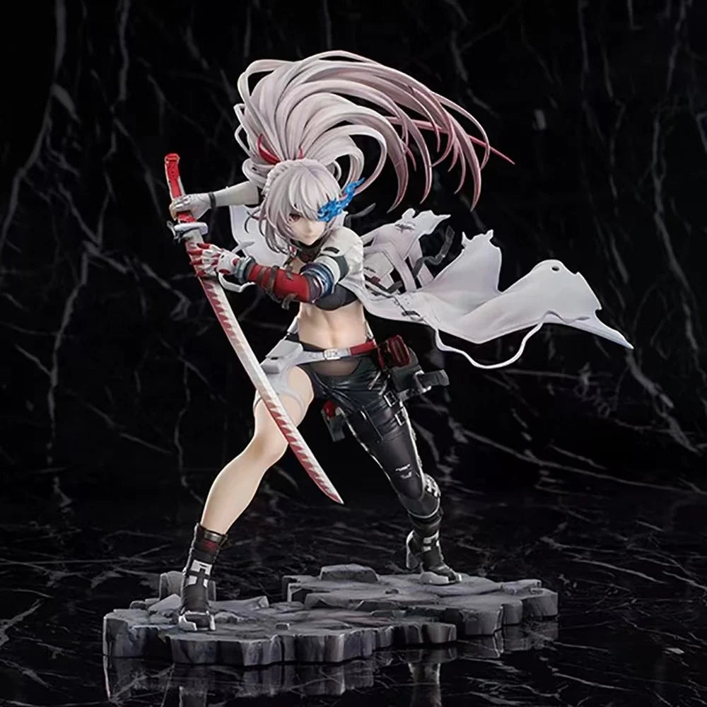 【Presale】GRAY RAVEN：PUNISHING Lucia Crimson Weave Game Character Sculpture Action Statue Figures Cartoon Collectible Model Toy