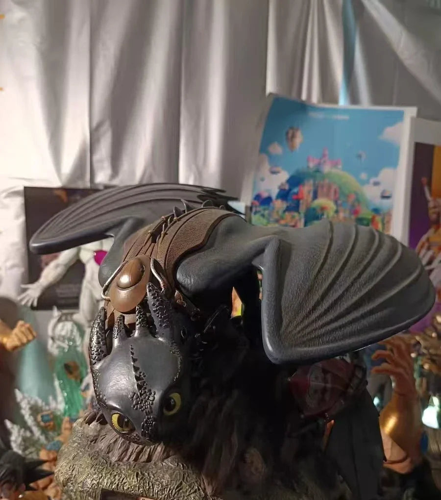 Pre-order Beast Kingdom Dragonr Night Fury Toothless Peripherals Statue Collection Ornaments Figures Trendy Gifts