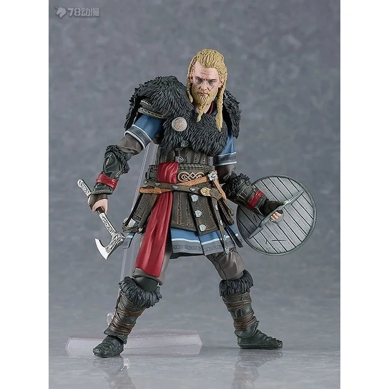 Max Factory Original Finished Movable Doll Series Assassin's Creed: Viking Age Anime Action Figure Model Toy Model Gifts for Boy