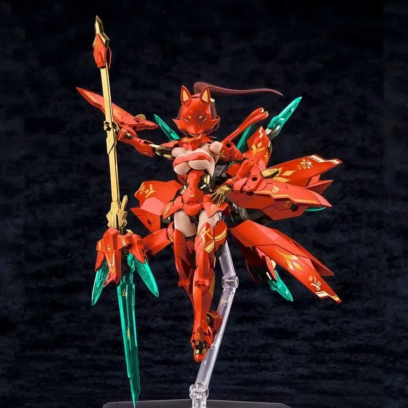 Kotobukiya Original Model Kit MEGAMI DEVICE ASRA NINE-TAILS HOMURA Anime Action Figure Assembly Model Toy for Boys Gifts