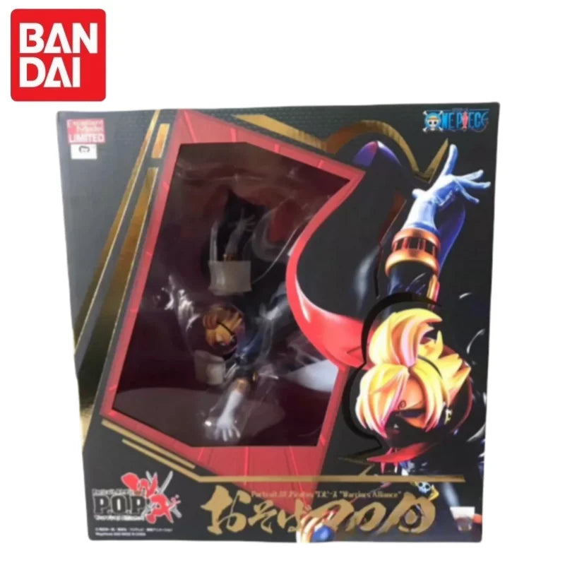 Auf Lager Bandai Original Megahouse Pop One Piece Sanji Actionfigur Modell Puppe Nagelneu Verpackt Anime Charaktere Modell Garage
