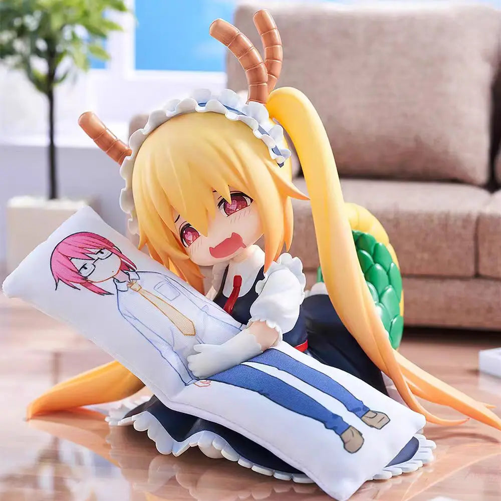 In Stock RIBOSE 17cm Miss Kobayashi's Dragon Maid Tohru Kanna Q Ver. Action Figure Collectible Model Gift